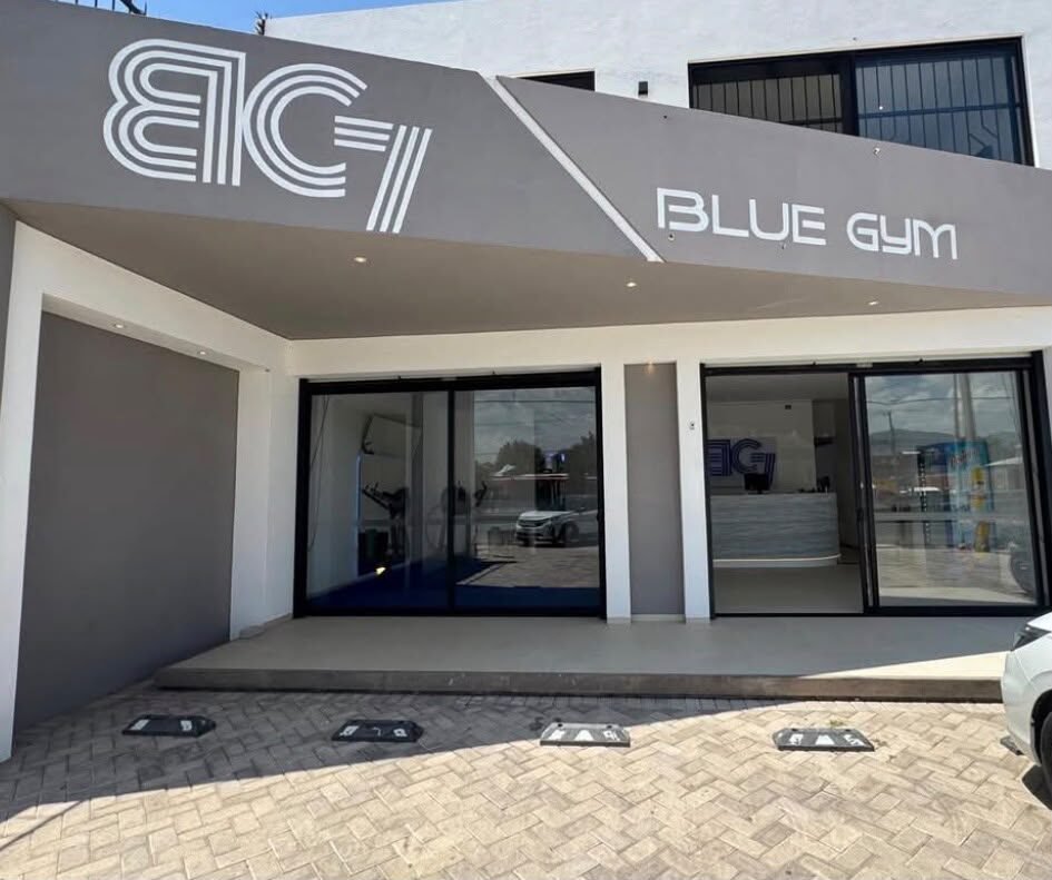 Fachada de Blue Gym Tequisquiapan